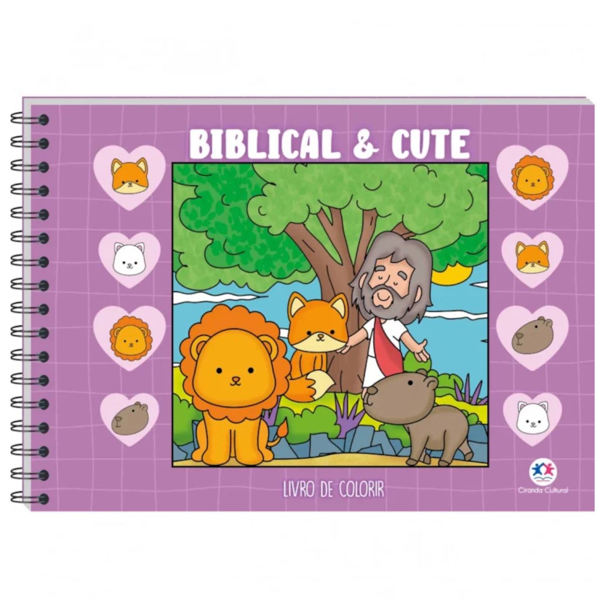 Livro Biblical & Cute Violet Bobbie Goods - Para Colorir / Relaxar / Atividades - Ciranda Cultural Livro Biblical & Cute Violet Bobbie Goods - Para Colorir / Relaxar / Atividades - Ciranda Cultural